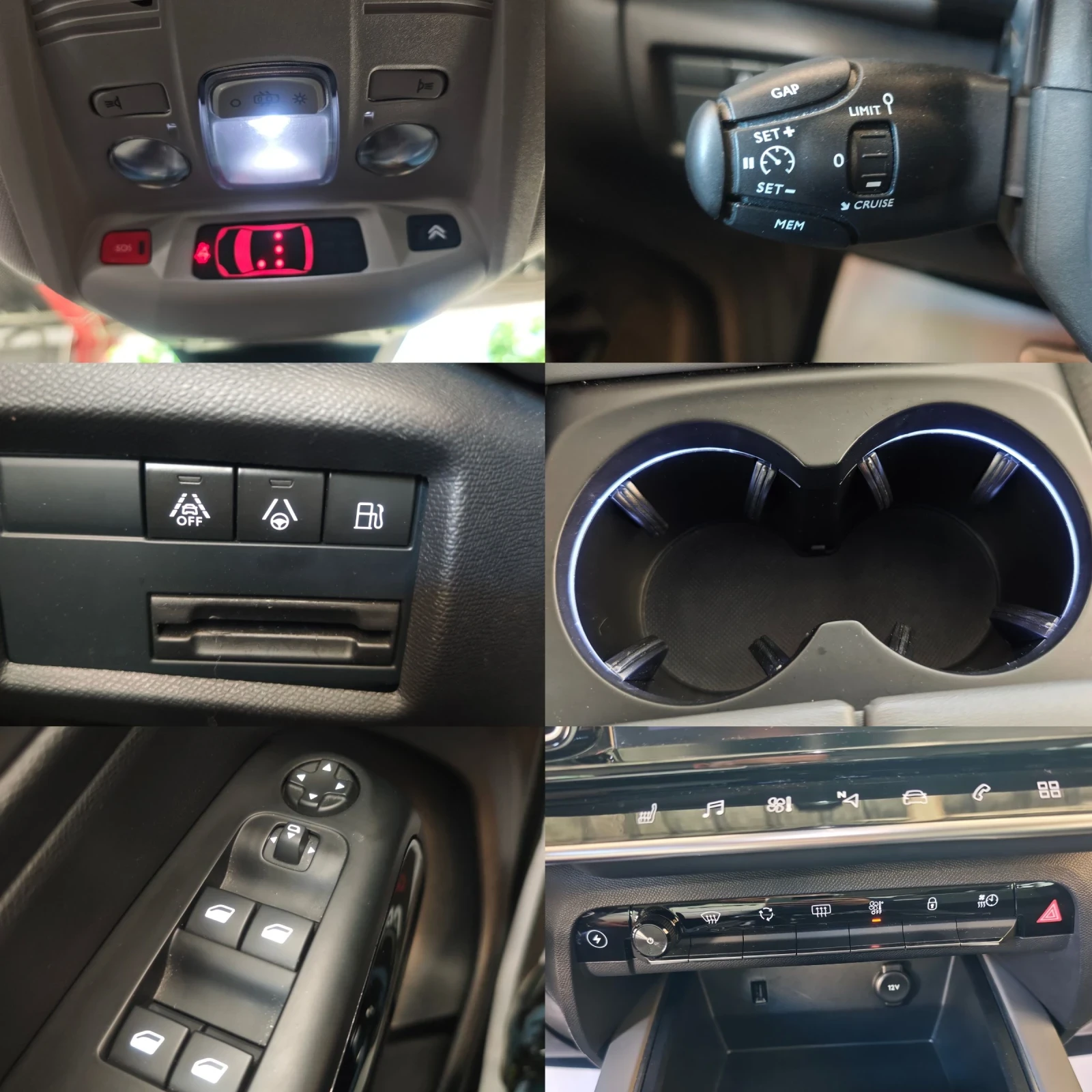 Citroen C5 Aircross 360 КАМЕРА, ДИСТРОНИК, КЕЙЛЕС, ПОДГРЕВ, ФУЛ, снимка 14 - Автомобили и джипове - 54555499