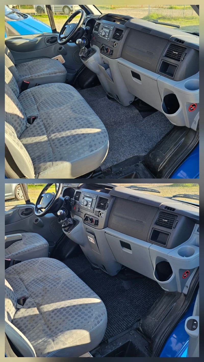Ford Transit 2.2 TD-  9 места- клима НАЛИЧНИ 2 бр, снимка 12 - Бусове и автобуси - 52162221