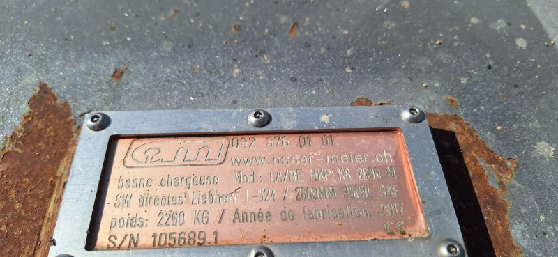 Челен товарач Liebherr Кофа с хидравлика, снимка 13 - Индустриална техника - 52731357