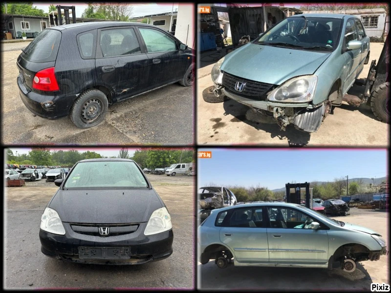 Honda Civic 1, 6 VETEC  1.7 CDTI НА ЧАСТИ