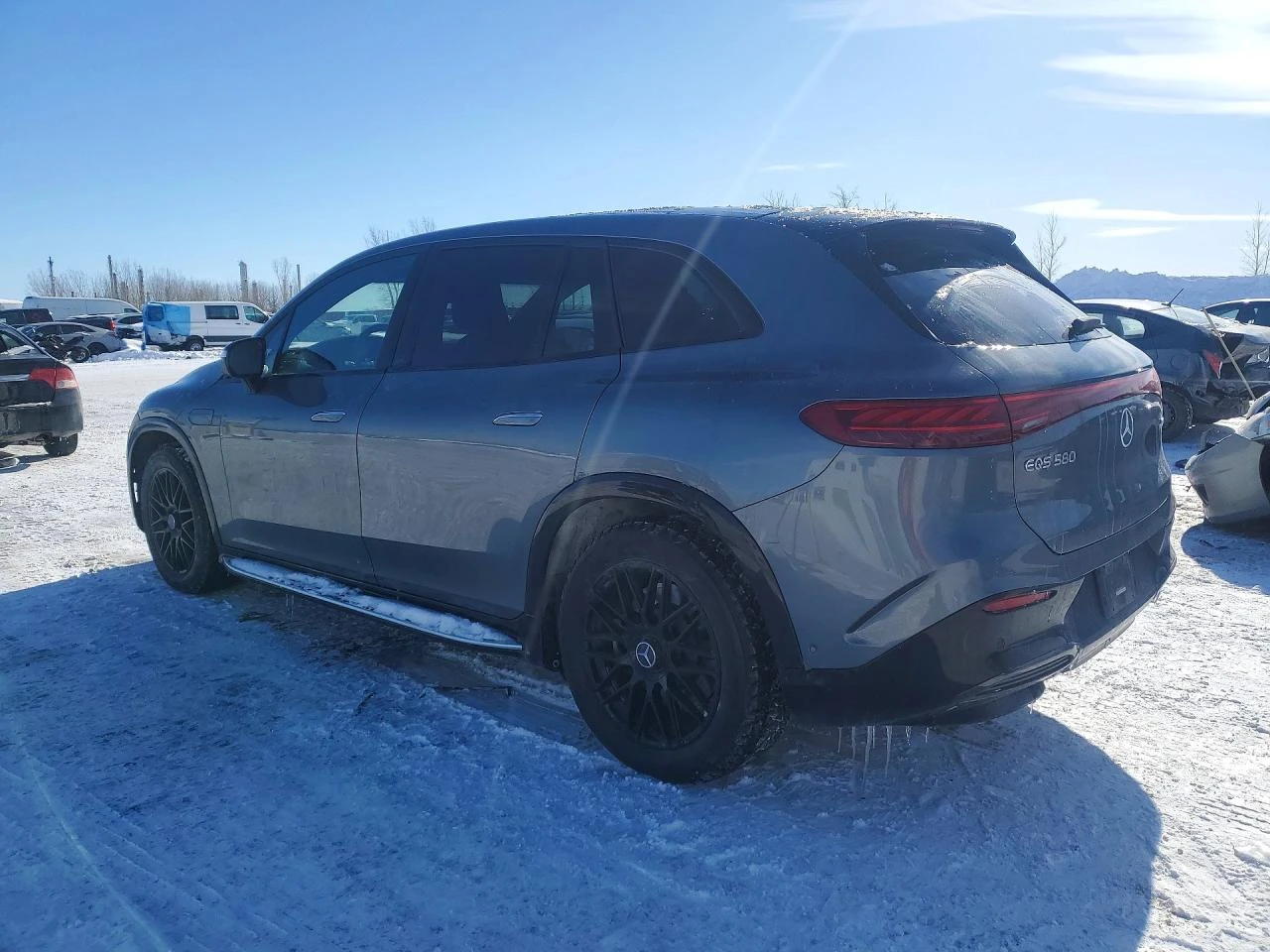 Mercedes-Benz EQS 580 SUV 4MATIC AMG PKG HYPERSCREEN, снимка 2 - Автомобили и джипове - 53987895