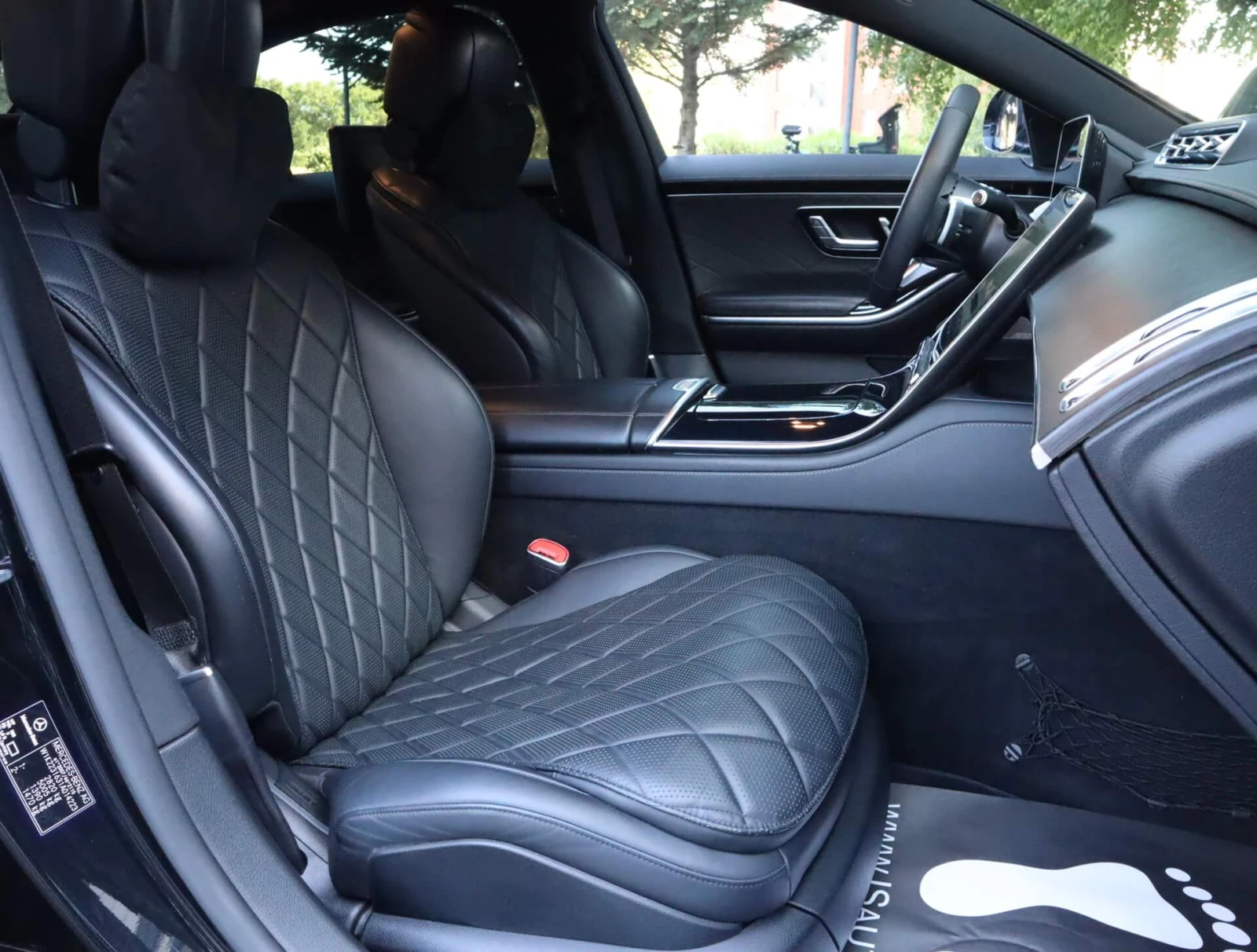 Mercedes-Benz S 500 Long/4Matic/AMG/RSE/Burmester/Камера 360/MBUX/Обду, снимка 8 - Автомобили и джипове - 55676055