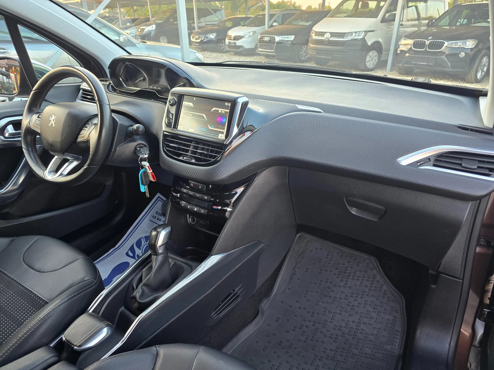 Peugeot 2008 1, 6 HDI !! РЕАЛНИ 98000 км. ЕВРО 5!!, снимка 9 - Автомобили и джипове - 56049616