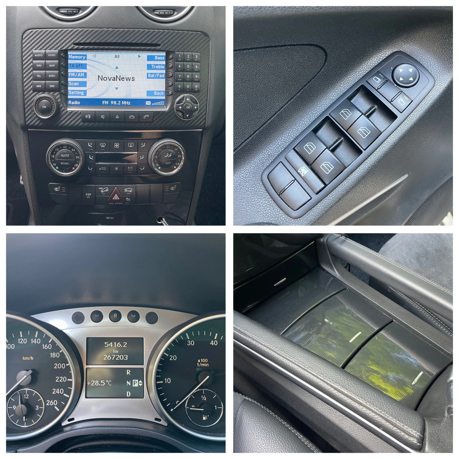 Mercedes-Benz ML 350 I V6 272KC , снимка 11 - Автомобили и джипове - 54938918