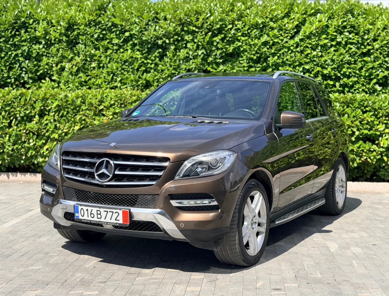 Mercedes-Benz ML 350 CDI- сервизна история-лизинг през Уникредит 