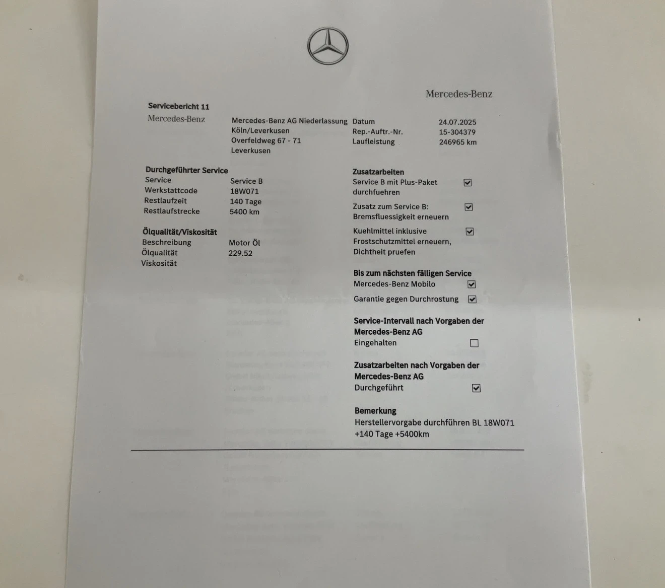 Mercedes-Benz ML 350 CDI- сервизна история-лизинг през Уникредит , снимка 15 - Автомобили и джипове - 55938386