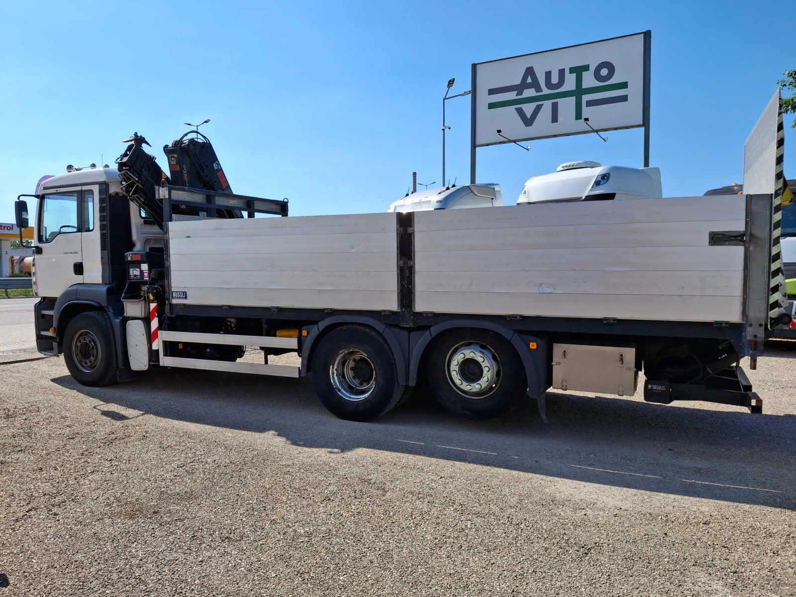 Man Tga КРАН HIAB 17, 3м, снимка 3 - Камиони - 54976864