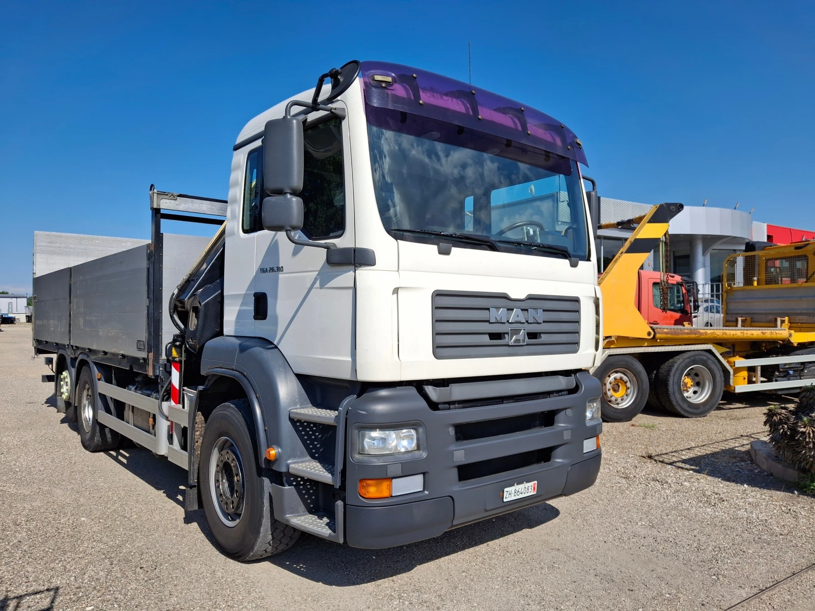 Man Tga КРАН HIAB 17, 3м, снимка 7 - Камиони - 54976864