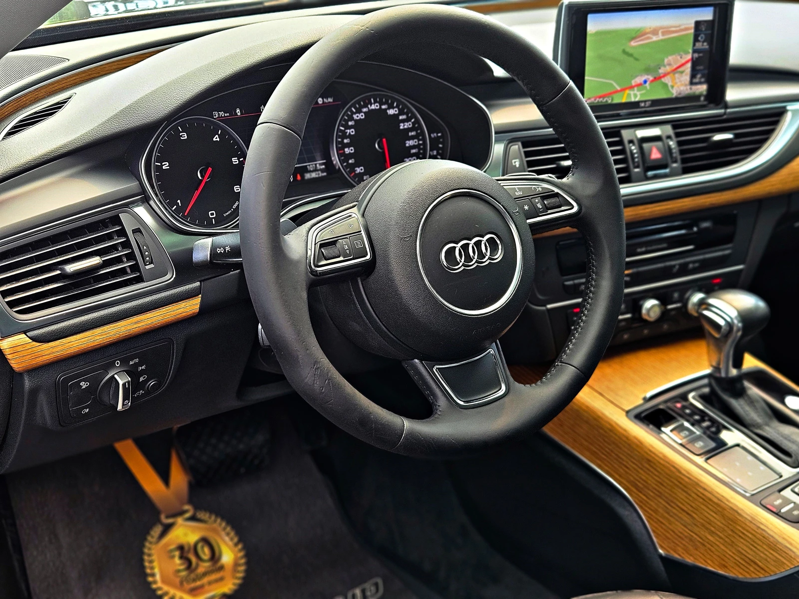 Audi A7 RS7/S-LINE/GERMANY/360CAMERA/BOSE/ПОДГРЕВ/AIR/LIZI, снимка 10 - Автомобили и джипове - 54829105