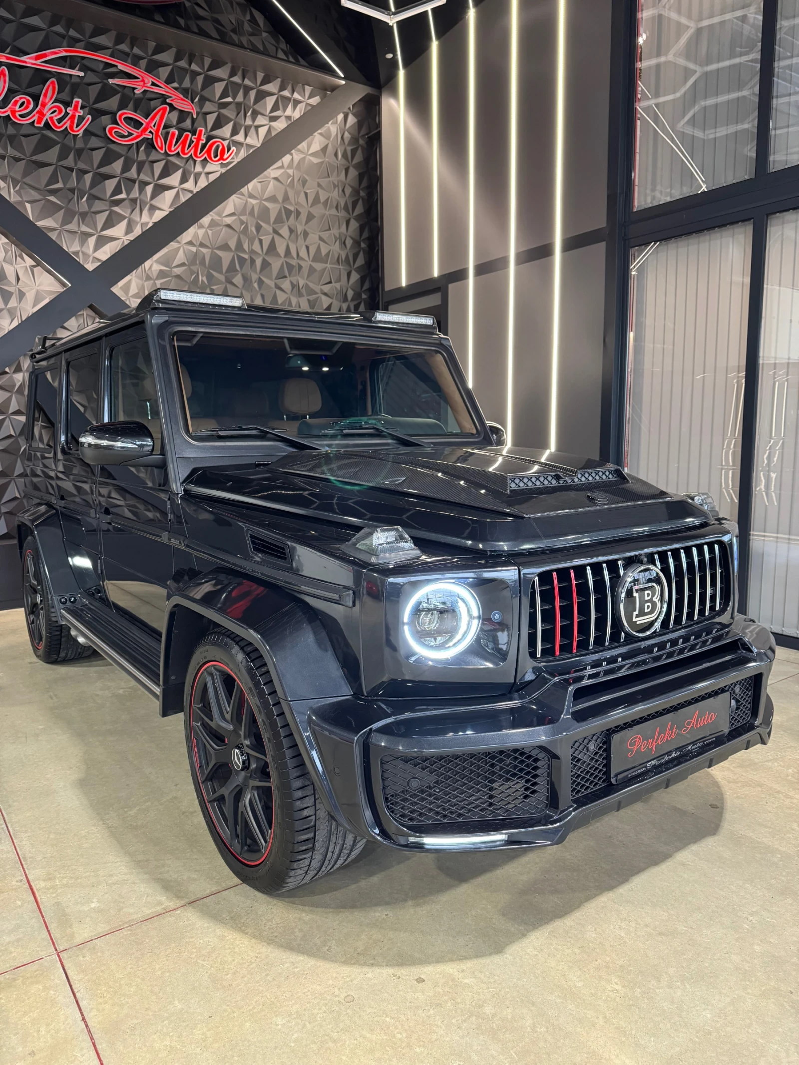 Mercedes-Benz G 63 AMG BRABUS * FULL Екстри * BURMASTER * FACELIFT, снимка 1