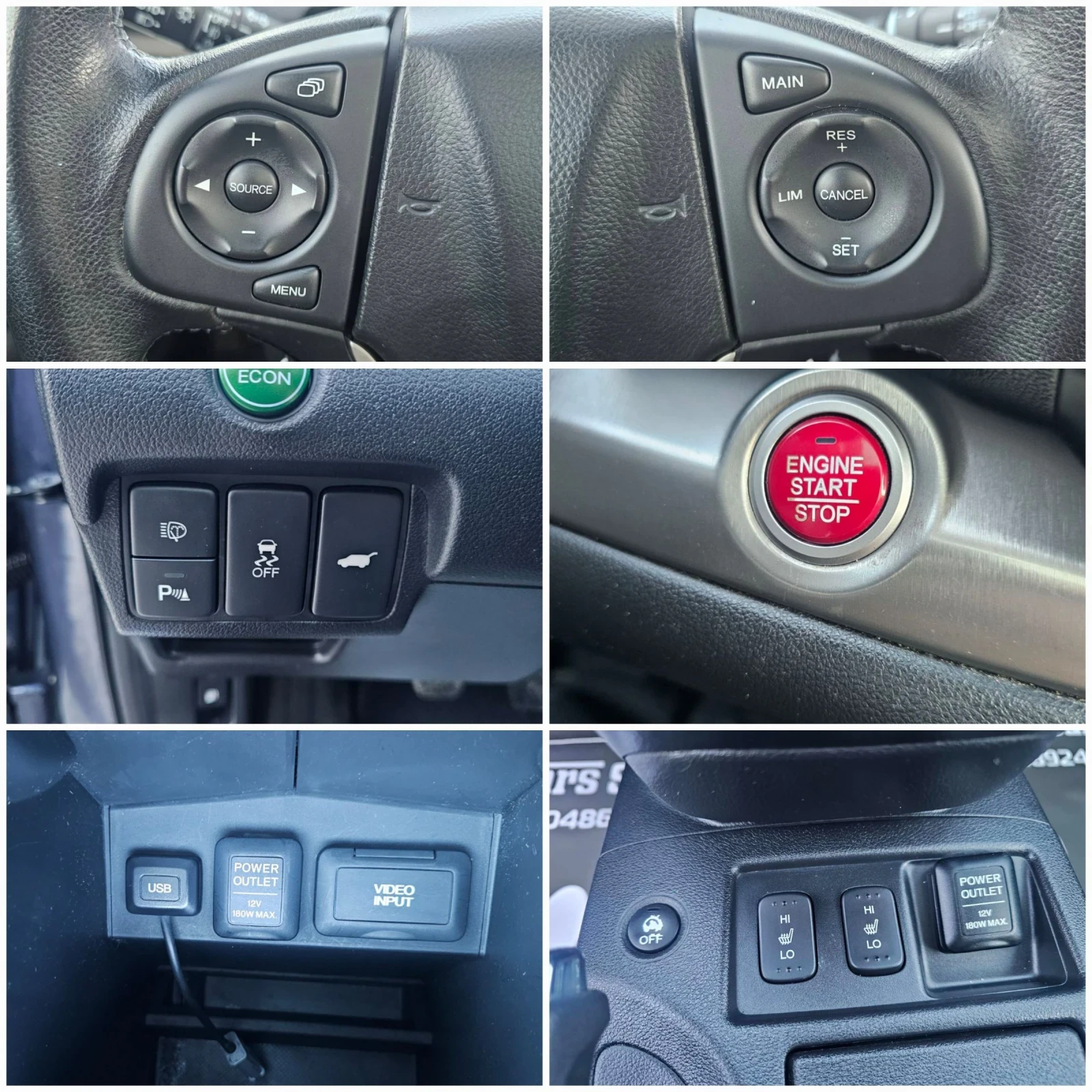 Honda Cr-v 2.2 i-DTEC/НАВИ/КОЖА/ПАНОРАМА/КАМЕРА/LED/XENON/4x4 | Mobile.bg — изображение 14