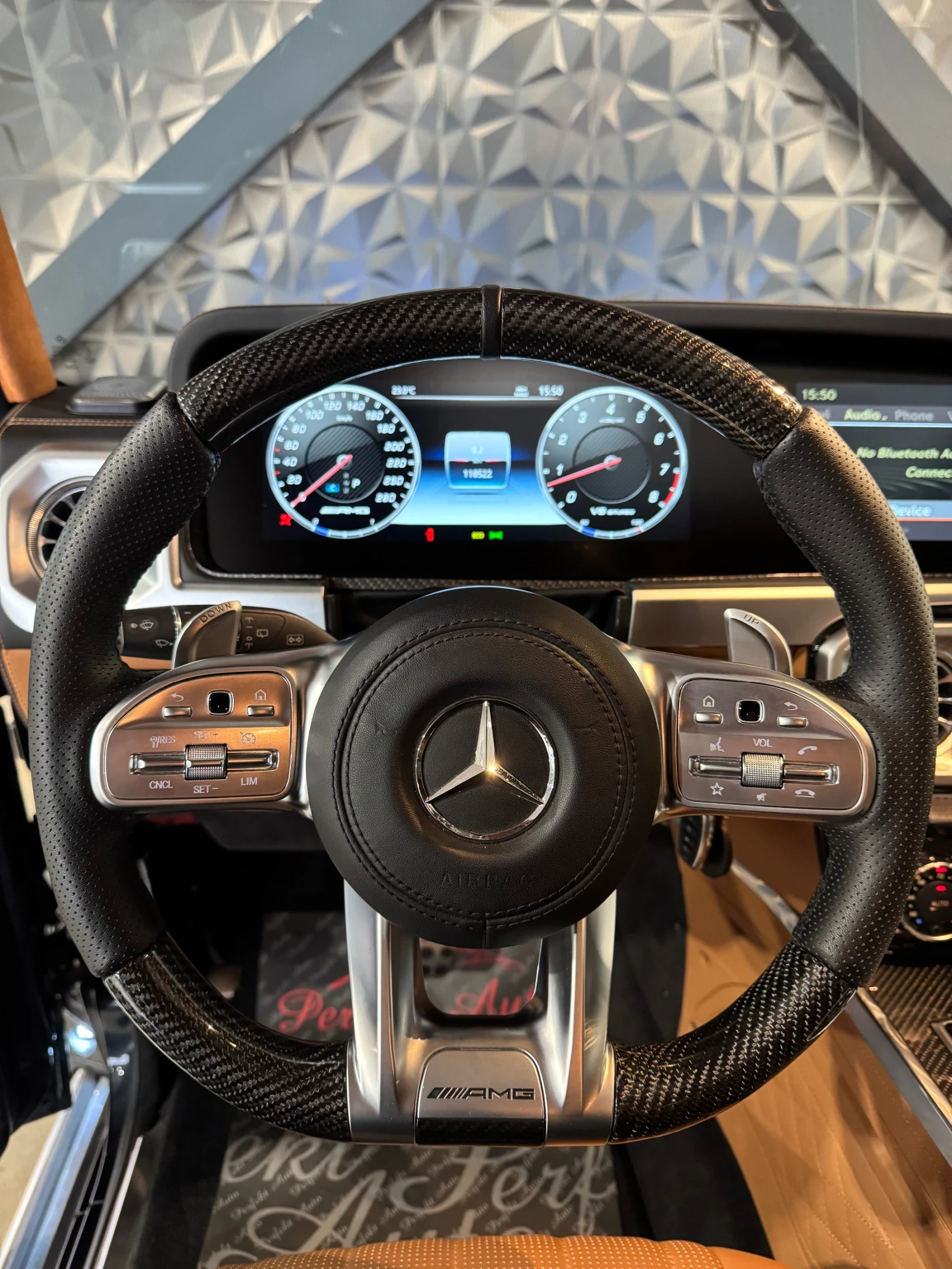 Mercedes-Benz G 63 AMG BRABUS * FULL  * BURMASTER * FACELIFT | Mobile.bg   12