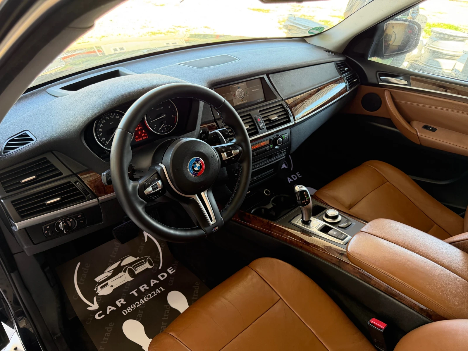 BMW X5 HEAD UP/ПАНОРАМА/20ки/СТЕПЕНКИ/KOЖА/ПОДГРЕВ/ТV, снимка 6 - Автомобили и джипове - 54790035