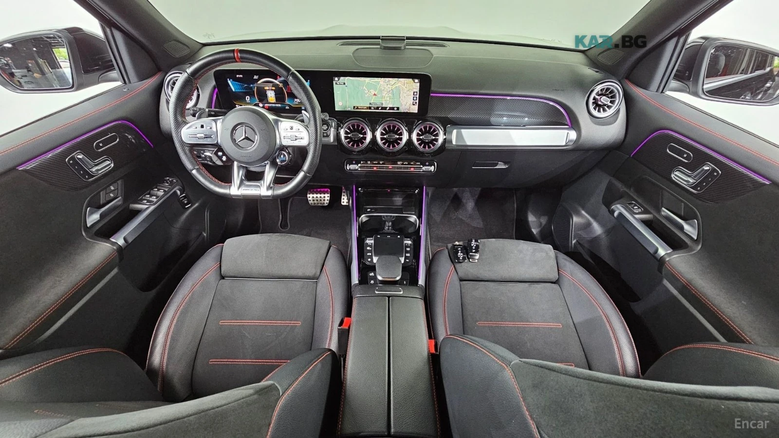 Mercedes-Benz GLB 35AMG 4MATIC* КОЖА* ПАНО* НАВИ* КАМЕРА, снимка 6 - Автомобили и джипове - 55286562