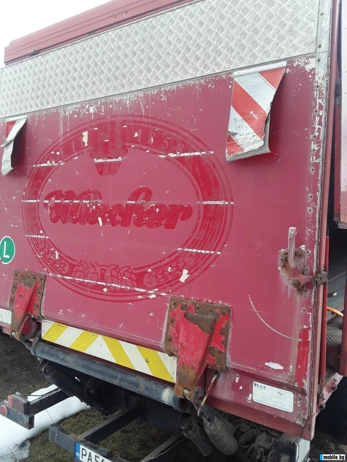 Mercedes-Benz Atego Паращ борд, снимка 1