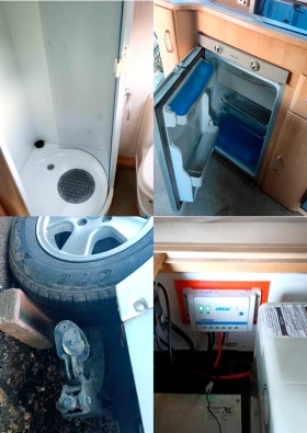 Каравана Chateau Lunar СОЛАР/МУВЪР/ФОРСЕЛ ДУШ КАБ./БОЙЛЕР, снимка 15