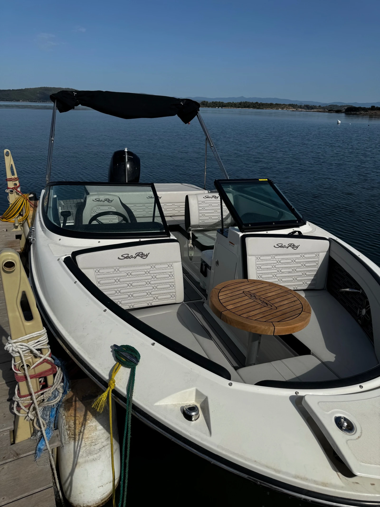 Моторна яхта Sea Ray spx 190 ob