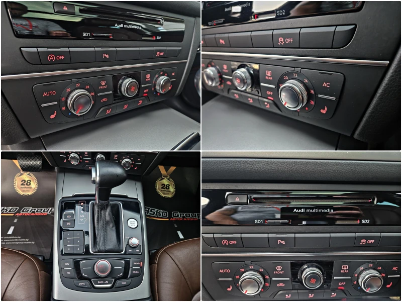 Audi A6 3.0TDI/QUATTRO/PANORAMA/ПОДГРЕВ/AUTO H/START-ST/LI, снимка 12 - Автомобили и джипове - 47518094