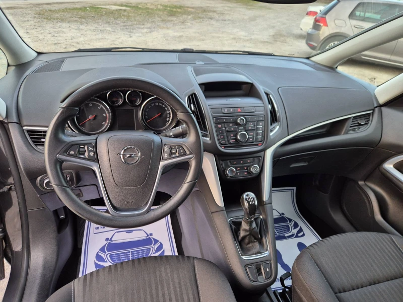 Opel Zafira Tourer 2.0CDTI 110кс, снимка 14 - Автомобили и джипове - 49383196