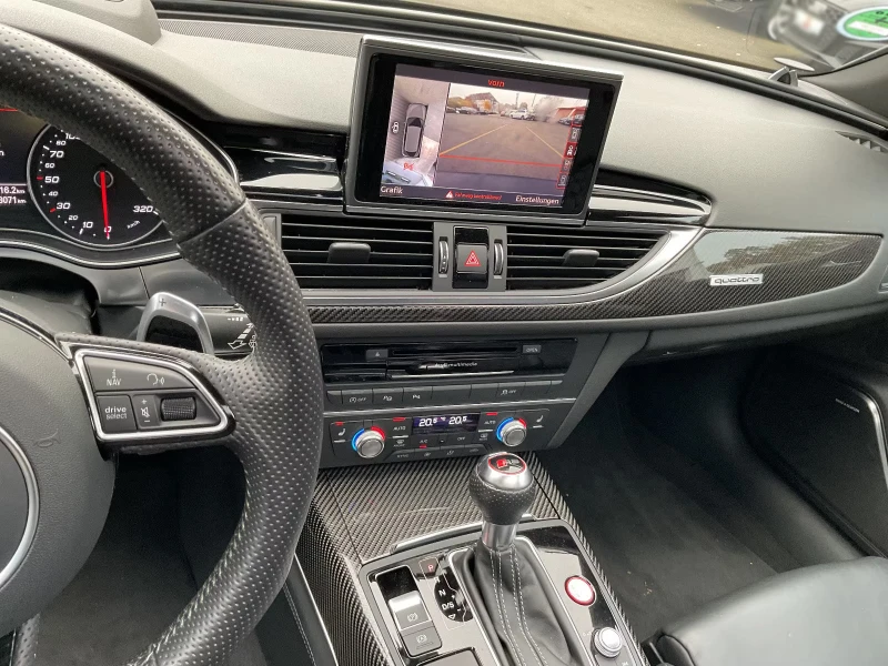 Audi Rs6 4.0TFSI/CARBON/605HP/PERFORMANCE/AKRAPOVIC/418f, снимка 12 - Автомобили и джипове - 51064530