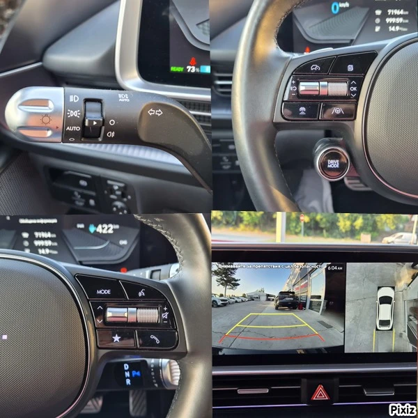 Hyundai Ioniq 6 Long Range 2WD;77.4kWh;Premium;Гаранционен;360  , снимка 16 - Автомобили и джипове - 55496457