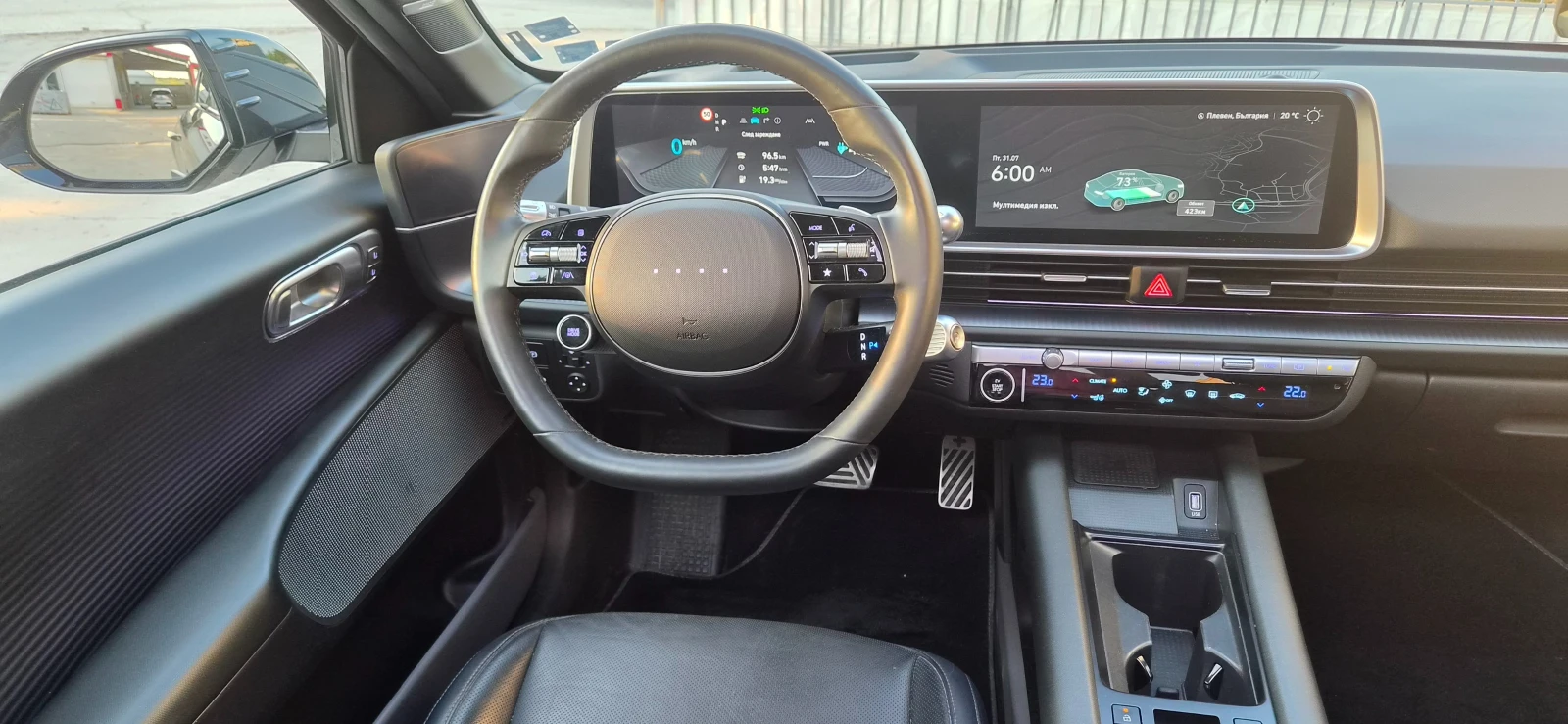 Hyundai Ioniq 6 Long Range 2WD;77.4kWh;Premium;Гаранционен;360  , снимка 11 - Автомобили и джипове - 55496457