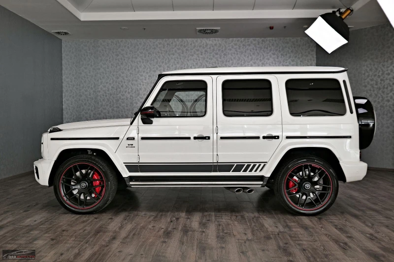 Mercedes-Benz G 63 AMG EDITION1/585HP/CARBON-RED/ACC/AMBI/360CAM/TSR/522b, снимка 2 - Автомобили и джипове - 48139397