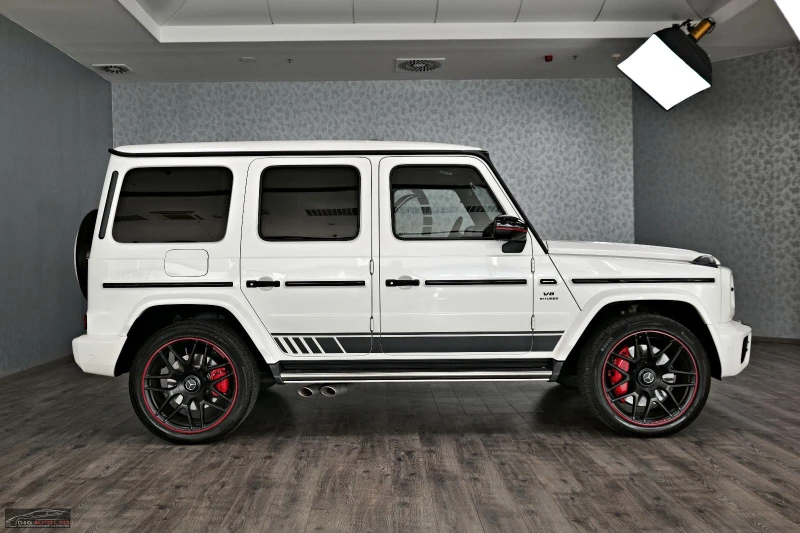 Mercedes-Benz G 63 AMG EDITION1/585HP/CARBON-RED/ACC/AMBI/360CAM/TSR/522b, снимка 6 - Автомобили и джипове - 48139397