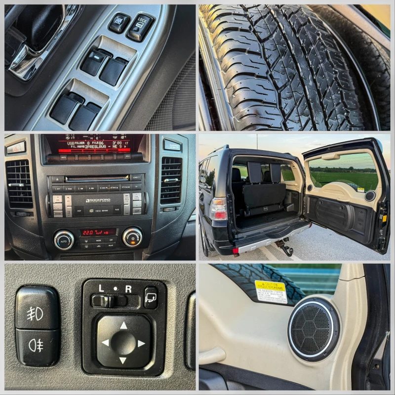 Mitsubishi Pajero 3.2 DI-D COMMON RAIL 7 МЕСТА, снимка 14 - Автомобили и джипове - 52080034