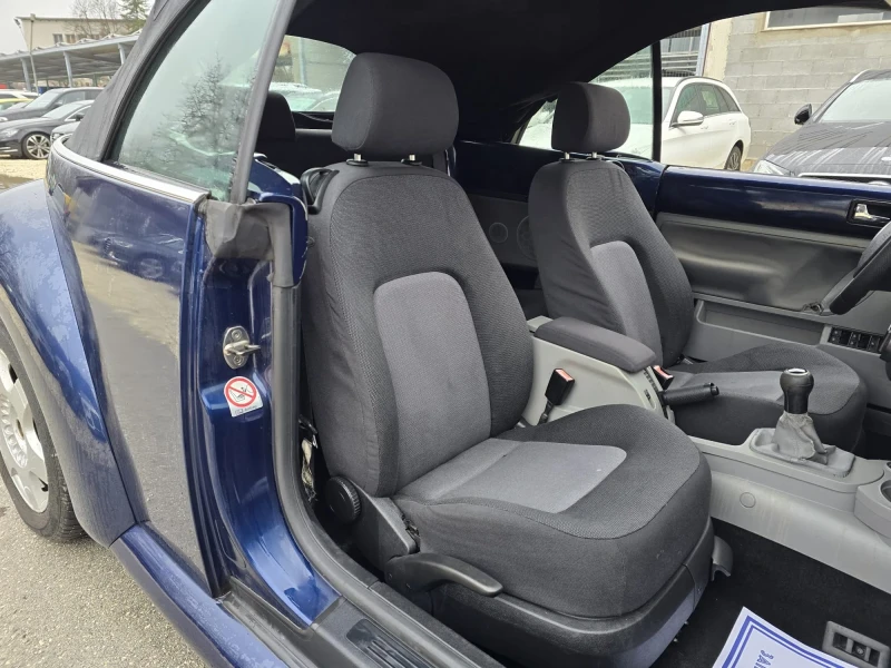 VW New beetle Cabrio - 1.9TDI - 100к.с., снимка 13 - Автомобили и джипове - 45649811