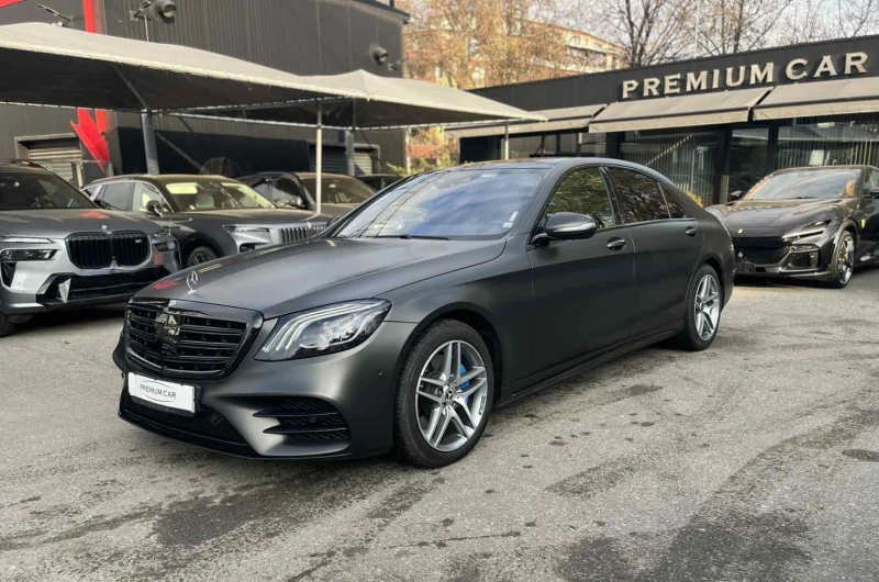 Mercedes-Benz S 560 L 4 MATIC AMG LINE, снимка 1 - Автомобили и джипове - 48155453