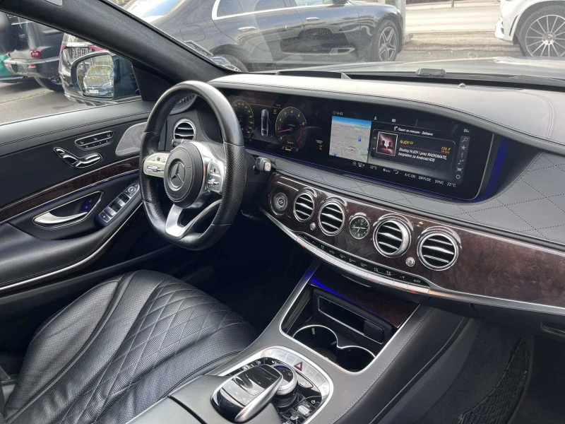 Mercedes-Benz S 560 L 4 MATIC AMG LINE, снимка 13 - Автомобили и джипове - 48155453