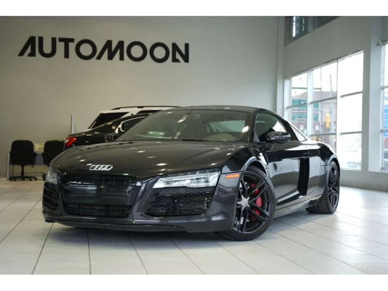 Audi R8 * CARBON PKG/V8/ AUTOMATIC * CARFAX * ЦЕНА ДО БГ