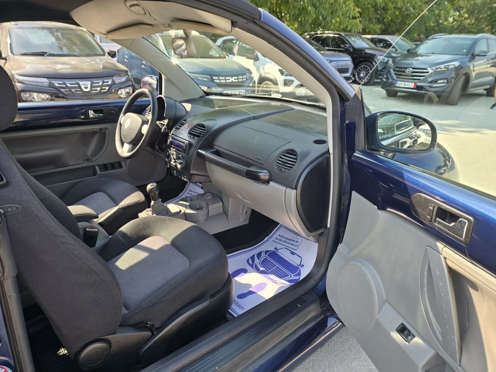 VW New beetle Cabrio - 1.9TDI - 100к.с., снимка 12 - Автомобили и джипове - 45649811