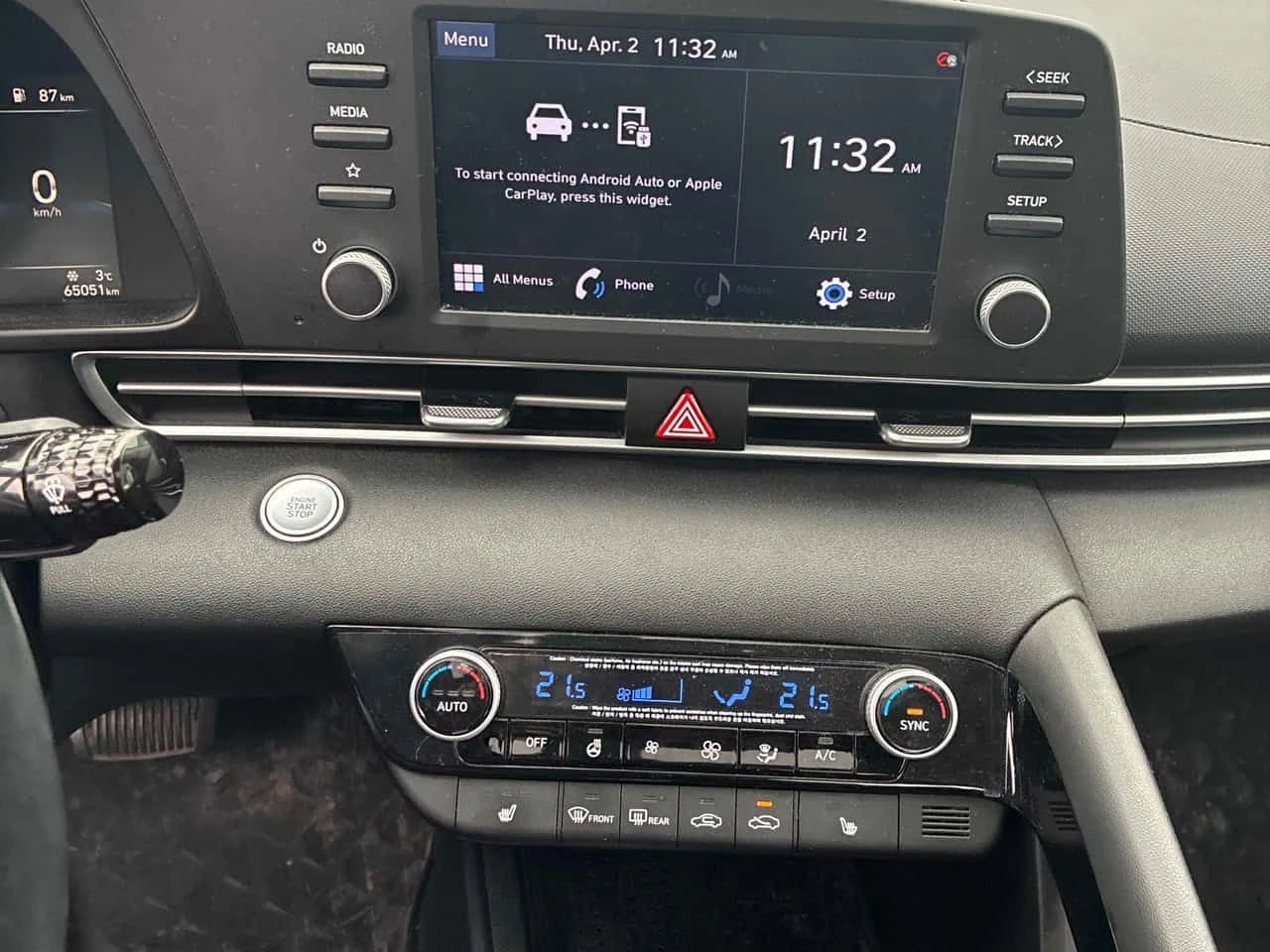 Hyundai Elantra * Ultimate * CARFAX * ПРЕДСТАВИТЕЛСТВО * ПАНОРАМА , снимка 9 - Автомобили и джипове - 54088853