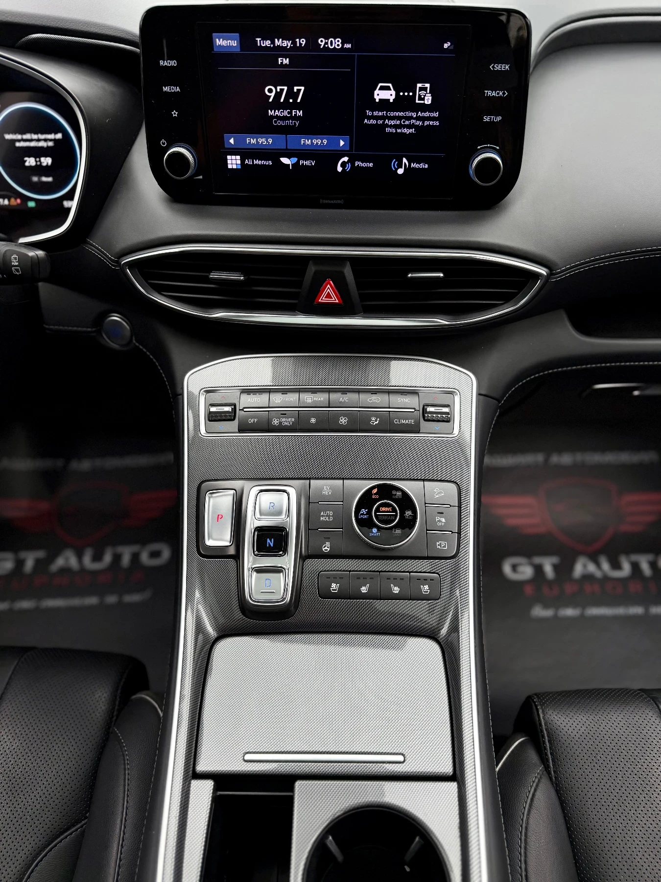 Hyundai Santa fe 1.6 LUXURY/ Plug-in/ KEYLES/ panorama/ FULL PACK/, снимка 13 - Автомобили и джипове - 54609282