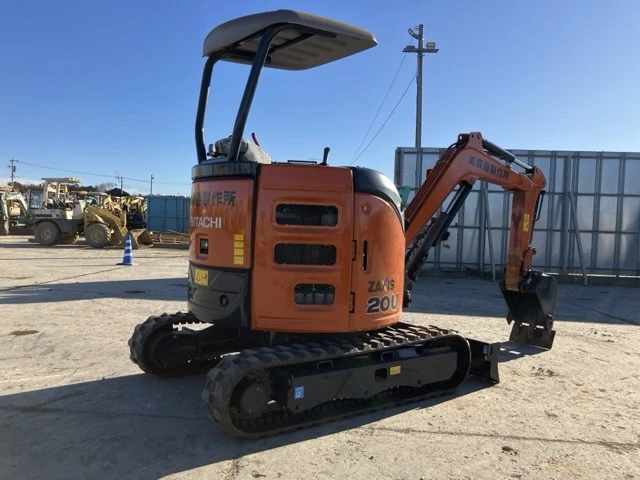 Багер Hitachi ZX20U-5A / ЧИСТО НОВ !!! НА 66 ЧАСА !!, снимка 3 - Индустриална техника - 53243819