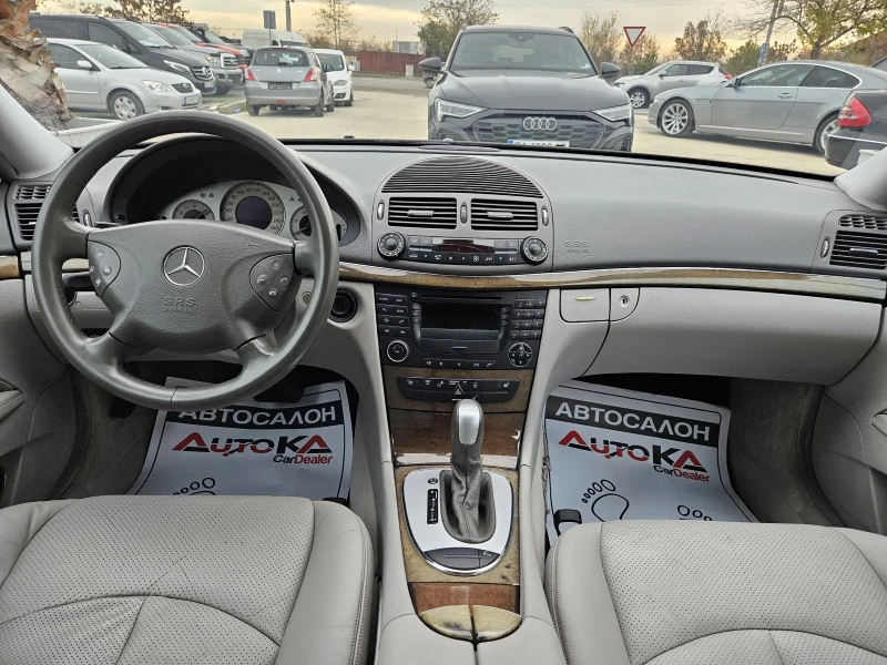 Mercedes-Benz E 270 2.7CDI-177кс= АВТОМАТ= КСЕНОН= АВТОПИЛОТ= ПОДГРЕВ, снимка 11 - Автомобили и джипове - 48070779