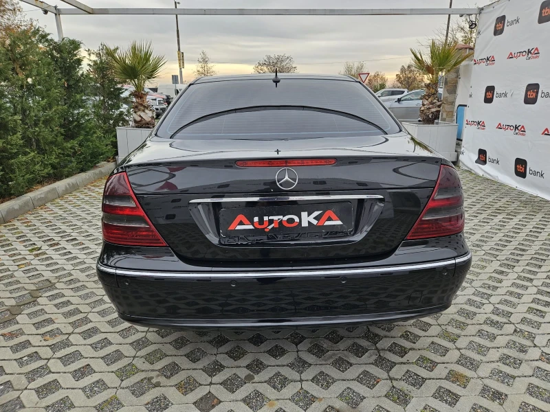 Mercedes-Benz E 270 2.7CDI-177кс= АВТОМАТ= КСЕНОН= АВТОПИЛОТ= ПОДГРЕВ, снимка 4 - Автомобили и джипове - 48070779