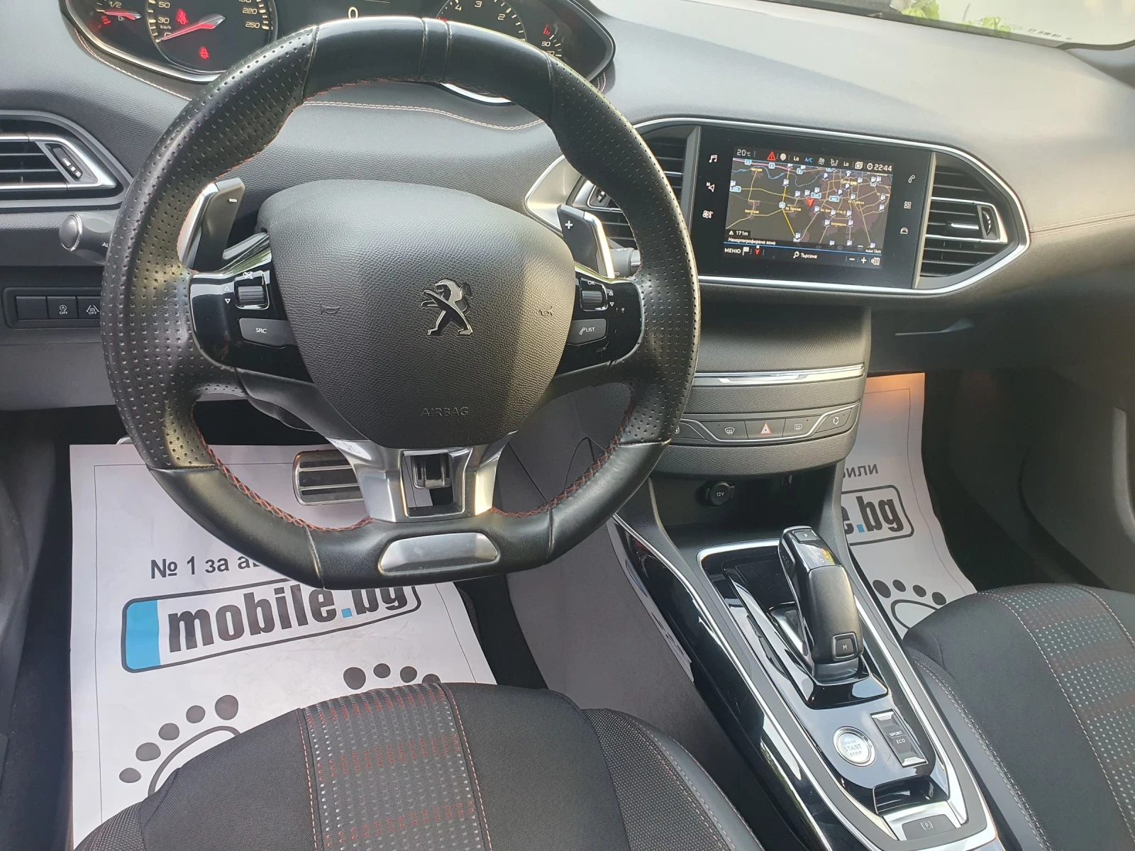 Peugeot 308  1.5 Blue HDI  GT Line AUT. NAVI KOJA EUR 6 - изображение 10