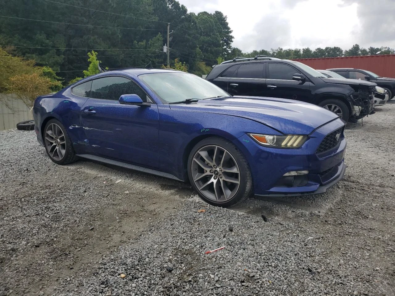 Ford Mustang ECOBOOST* КОЖА* ОБДУХ* KEYLESS* ГОЛЯМА НАВИГАЦИЯ - изображение 3