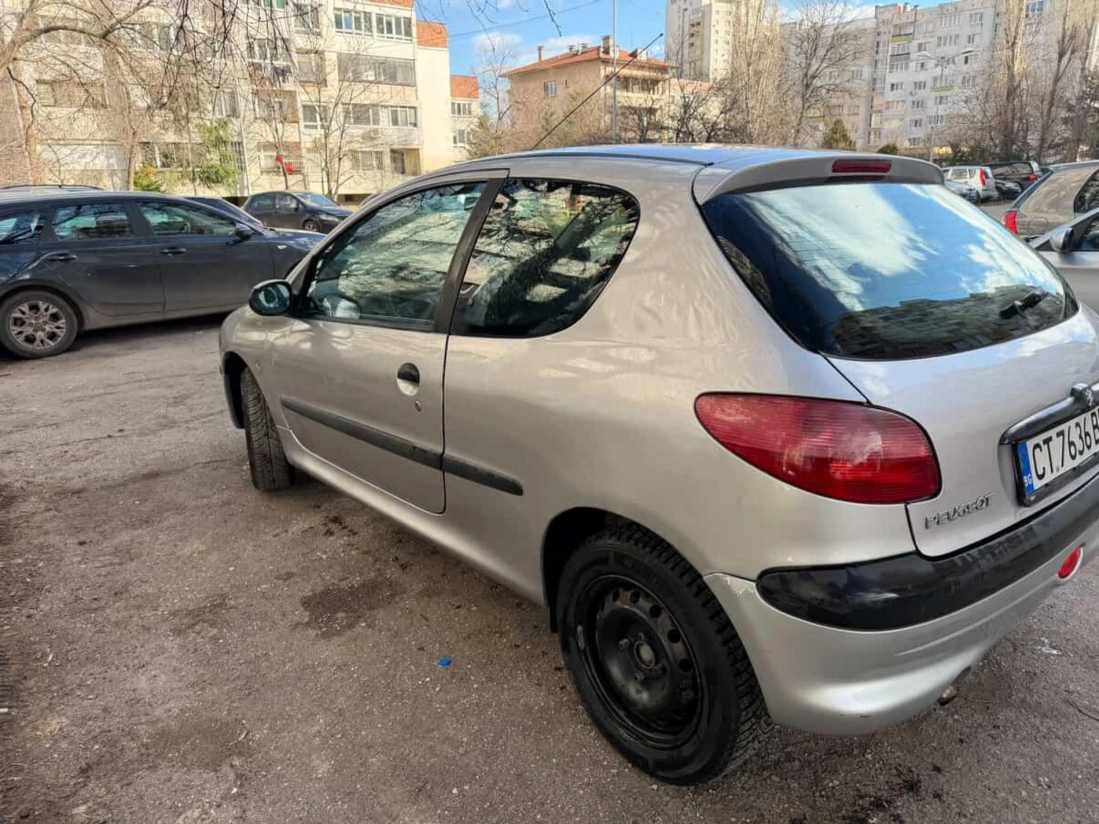 Peugeot 206 1.9 Дизел - Обслужена, снимка 4 - Автомобили и джипове - 53630169