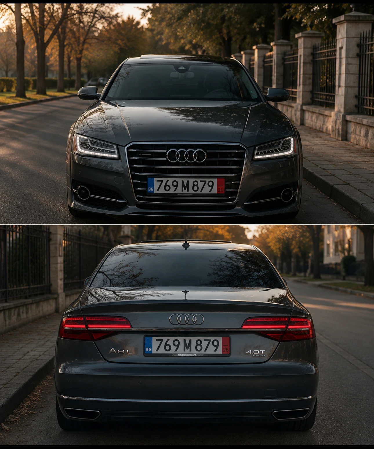 Audi A8 Long, снимка 2 - Автомобили и джипове - 54650119