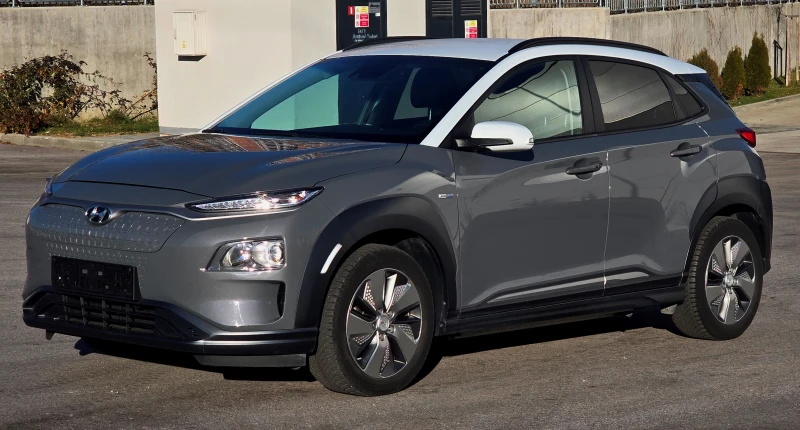 Hyundai Kona Electric 64kWh* SOH 98.1* Реални 42072км* Термопом, снимка 2 - Автомобили и джипове - 49338230