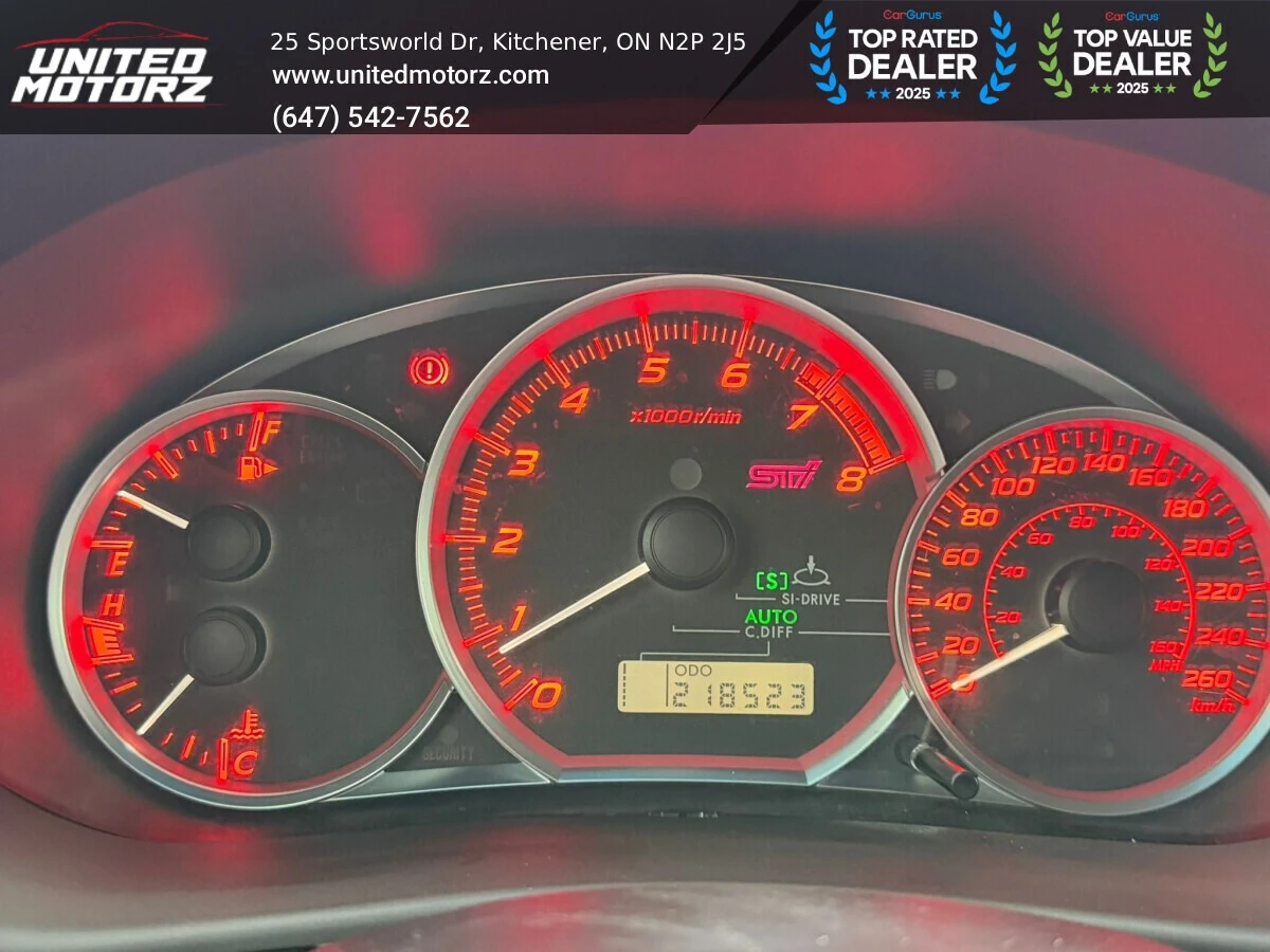 Subaru Impreza  WRX STI STAGE 2 TUNED С РЕГИСТРАЦИЯ & АВТОКРЕДИТ - изображение 9