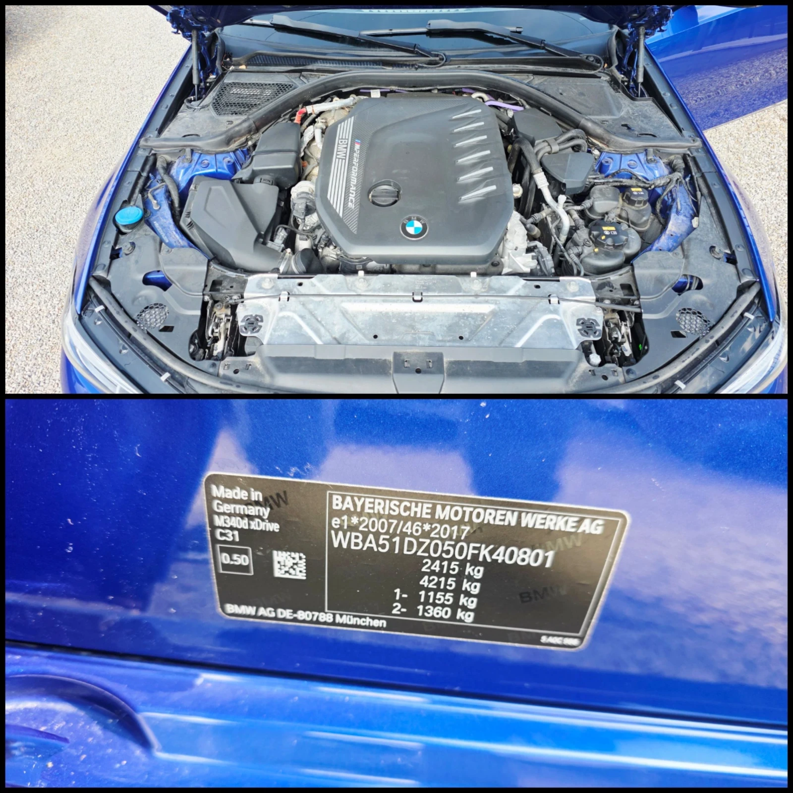 BMW 340 /X-DRIVE/M-SPORT/SHADOW-LINE/FULL-OPTION/, снимка 17 - Автомобили и джипове - 53983246