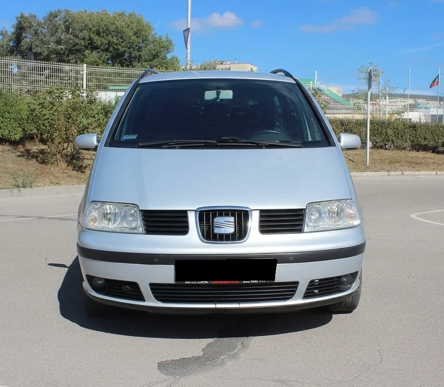 Seat Alhambra 1.9 TDI 131 кс. 6+ 1 МЕСТА НОВ ВНОС, снимка 2 - Автомобили и джипове - 56040253
