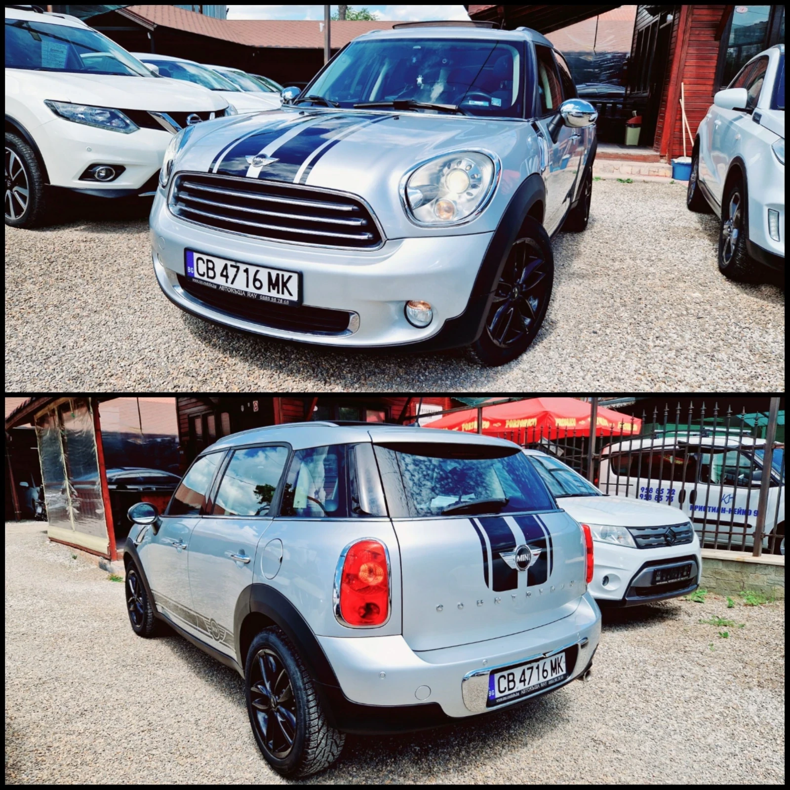 Mini Countryman 1.6D/PANORAMA/125.000км./РЕАЛНИ КИЛОМЕТРИ!/ - изображение 3