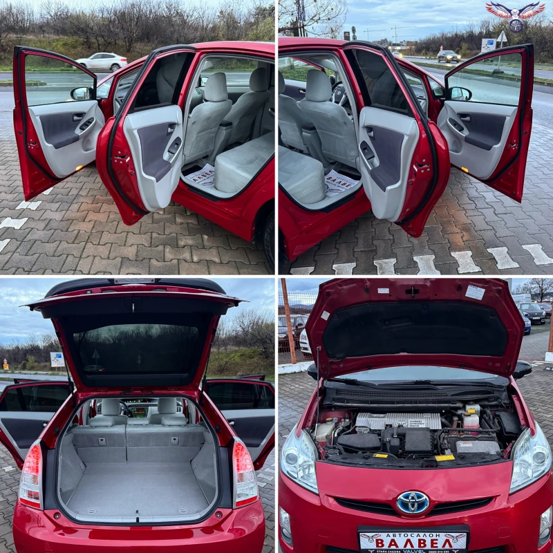Toyota Prius * HYBRID* 1.8VVTi* 99HP* HUD* EURO5* , снимка 8 - Автомобили и джипове - 52590966