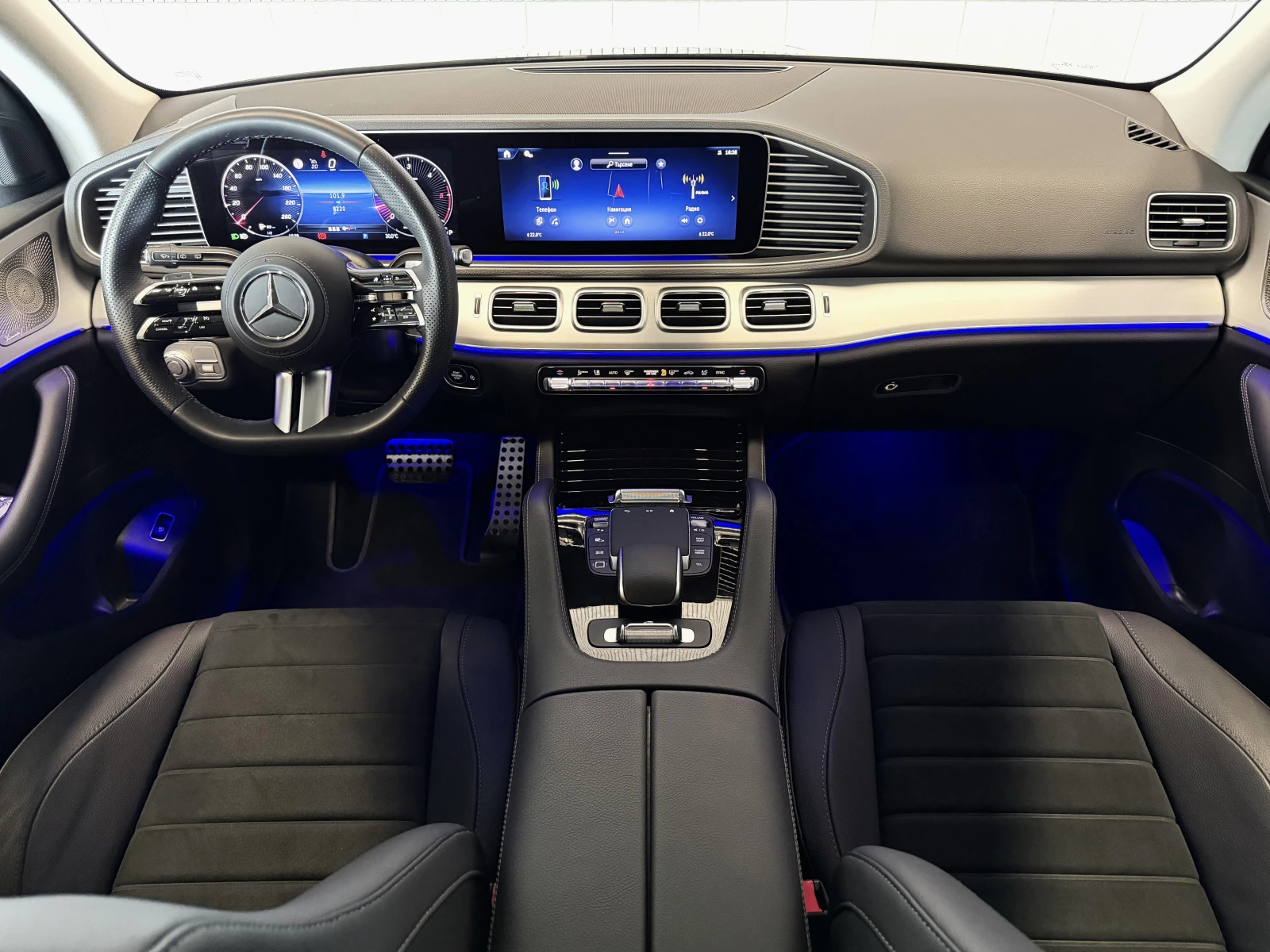 Mercedes-Benz GLE 450 d 4M AIRMATIC NIGHT PACK BURM 360, снимка 8 - Автомобили и джипове - 51607144